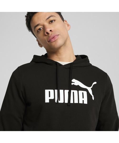 PUMA(プーマ)の「PUMA プーマ メンズ ESS NO.1 ロゴ スウェット フーディ(パーカー・メンズ・ブラック/ヘザーグレー・XX-LARGE/LARGE/X-LARGE/SMALL/MEDIUM)」の12枚目の写真