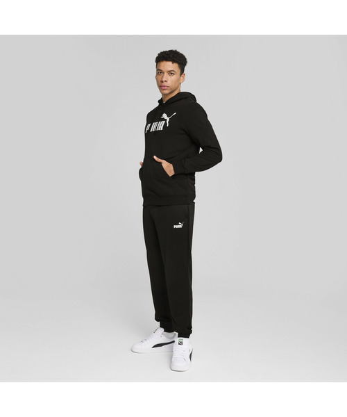 PUMA(プーマ)の「PUMA プーマ メンズ ESS NO.1 ロゴ スウェット フーディ(パーカー・メンズ・ブラック/ヘザーグレー・XX-LARGE/LARGE/X-LARGE/SMALL/MEDIUM)」の13枚目の写真