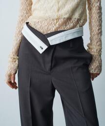 CODE A | turn up chic trousers(その他パンツ)