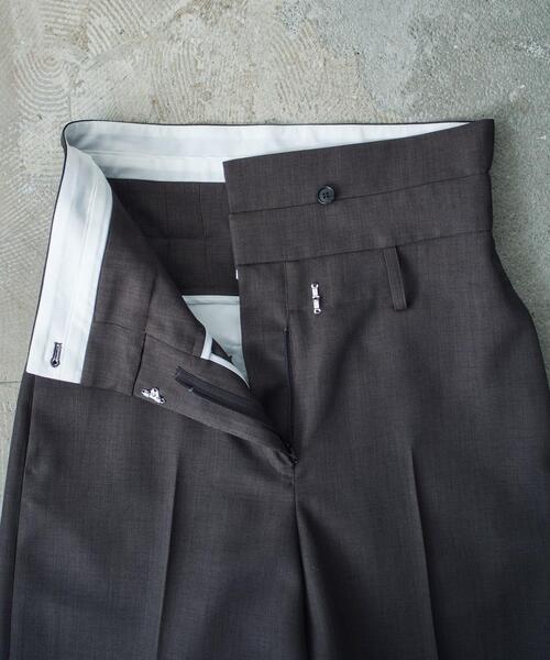 CODE A（コードエー）の「turn up chic trousers（その他パンツ・レディース・チャコールグレー/ブラウン系・34/35/36/38）」の7枚目の写真