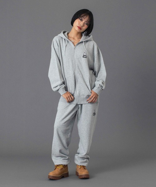 FACE AND WORDS ZIP UP SWEAT HOODIE（パーカー）｜X-girl（エックス