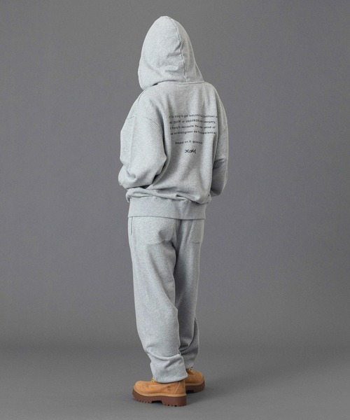 FACE AND WORDS ZIP UP SWEAT HOODIE（パーカー）｜X-girl（エックス