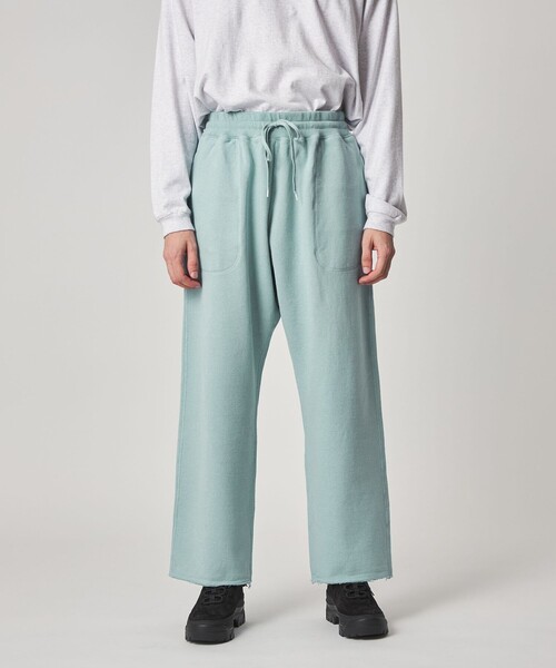 Steven Alan(スティーブンアラン)の「<tone × Steven Alan> SWEAT PANTS/パンツ(スウェットパンツ・メンズ・ライトブルー・3/2)」の2枚目の写真