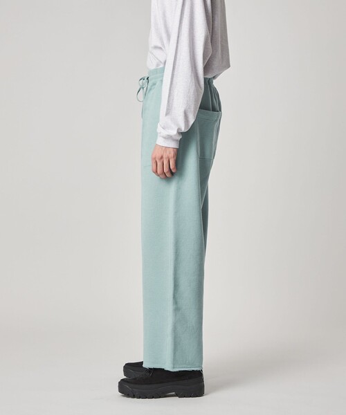 Steven Alan(スティーブンアラン)の「<tone × Steven Alan> SWEAT PANTS/パンツ(スウェットパンツ・メンズ・ライトブルー・3/2)」の3枚目の写真