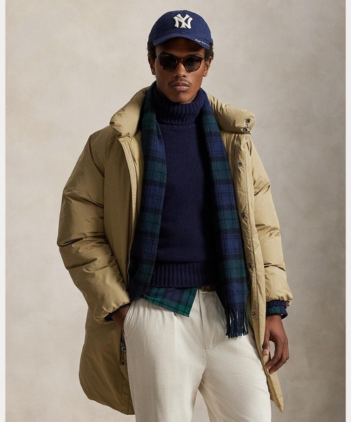 モックネック ダウン コート（ダウンジャケット/コート）｜POLO RALPH