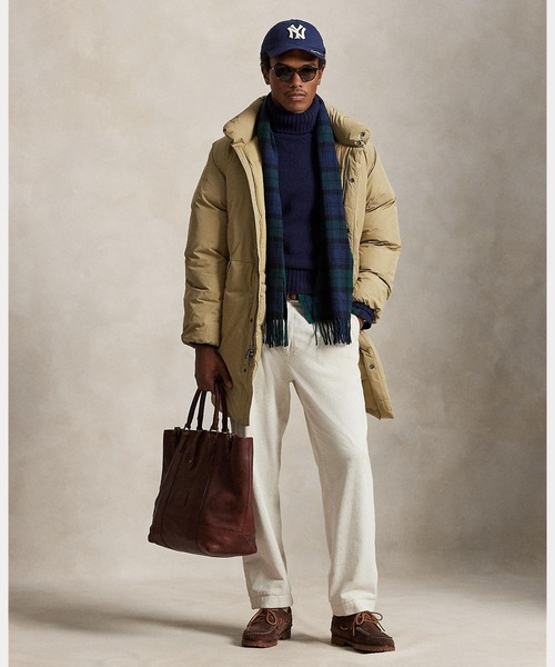 POLO RALPH LAUREN(ポロ ラルフ ローレン)の「モックネック ダウン コート(ダウンジャケット/コート・メンズ・ブラウン系3・XS/S/M/L)」の7枚目の写真
