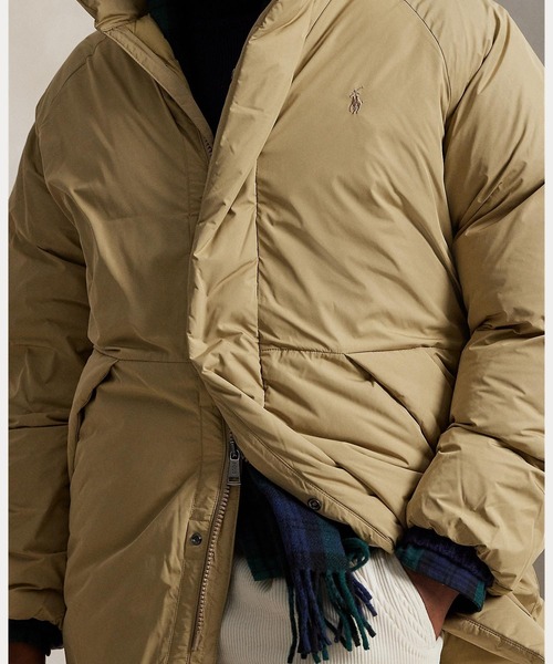 モックネック ダウン コート（ダウンジャケット/コート）｜POLO RALPH