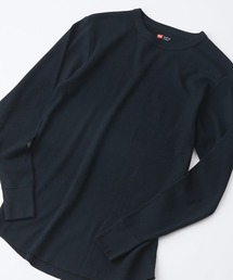 【HANES/ヘインズ】BEEFY サーマル クルーネック ロングスリーブ Tシャツ HM4-Q501
