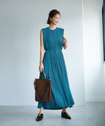 STYLE DELI（スタイルデリ）の「キレイなピンタックとドレープのワンピース（ワンピース）」