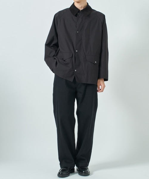 markaware(マーカウェア)の「【markaware/marka】別注 DENIM MILITARY PANTS(デニムパンツ・メンズ・ブラック・1/2)」の3枚目の写真