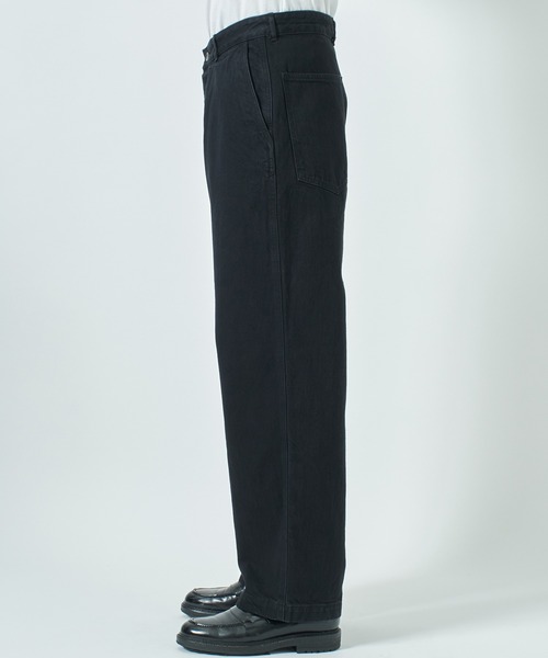 markaware(マーカウェア)の「【markaware/marka】別注 DENIM MILITARY PANTS(デニムパンツ・メンズ・ブラック・1/2)」の6枚目の写真