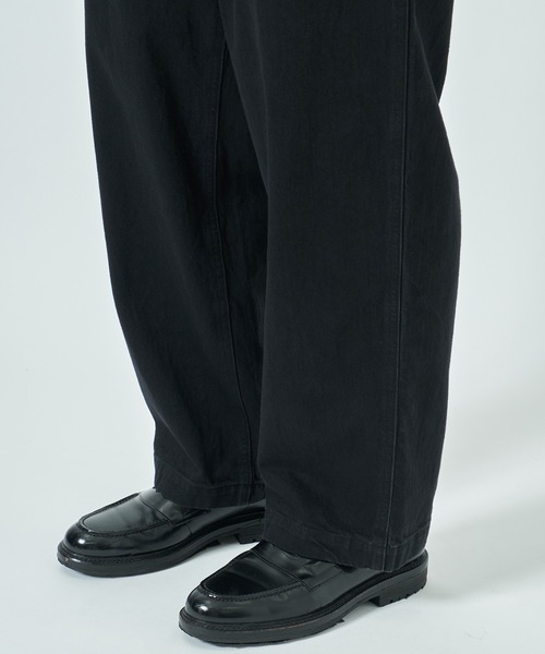 markaware(マーカウェア)の「【markaware/marka】別注 DENIM MILITARY PANTS(デニムパンツ・メンズ・ブラック・1/2)」の11枚目の写真