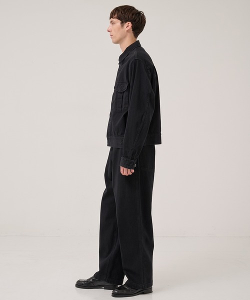 markaware(マーカウェア)の「【markaware/marka】別注 DENIM MILITARY PANTS(デニムパンツ・メンズ・ブラック・1/2)」の15枚目の写真