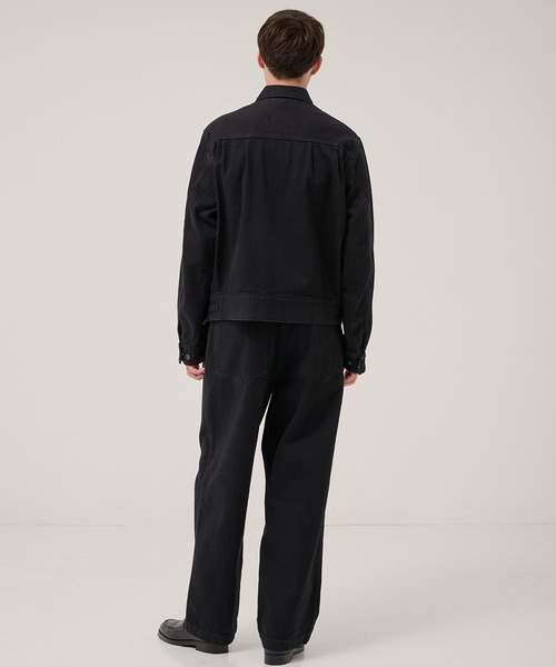 markaware(マーカウェア)の「【markaware/marka】別注 DENIM MILITARY PANTS(デニムパンツ・メンズ・ブラック・1/2)」の16枚目の写真