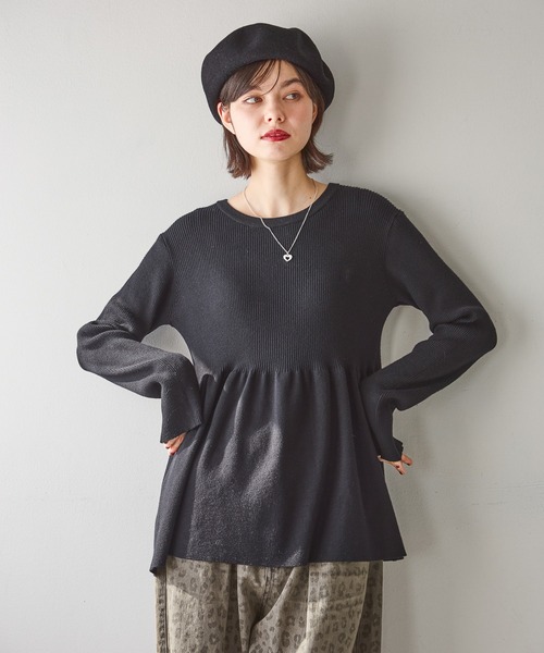 niko and...（ニコアンド）の「オリジナルカラーベレー帽（ハンチング/ベレー帽・レディース・ブラウン/アイボリー/ブラック・0）」の20枚目の写真