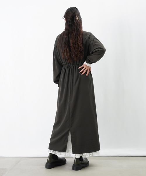 セール】LC/LLL ハイネックZIPワンピース（ワンピース）｜LUCA/LADY