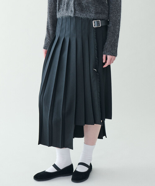 UNFIL | 【O'NEIL OF DUBLIN×UNFIL】アシンメトリー キルトスカート