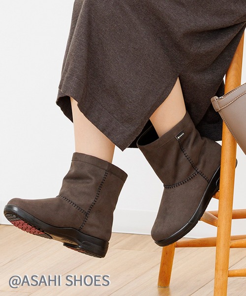 トップドライ GORE-TEXフットウェア 防水 ショートブーツ(TDY3203 起毛