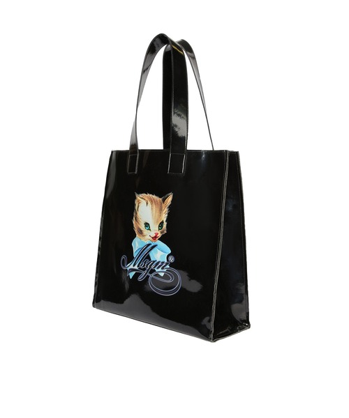 MSGM(エムエスジーエム)の「MSGM CUTE KITTY グラフィック トートバッグ(トートバッグ・レディース・ブラック・ONE SIZE)」の3枚目の写真