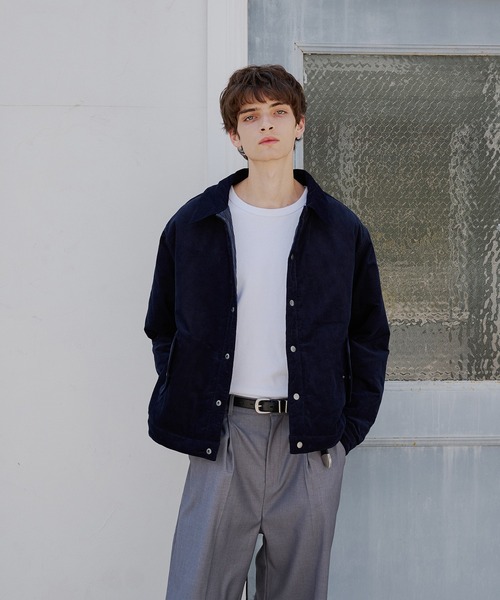 セール】reversible corduroy quilting jacket/リバーシブル