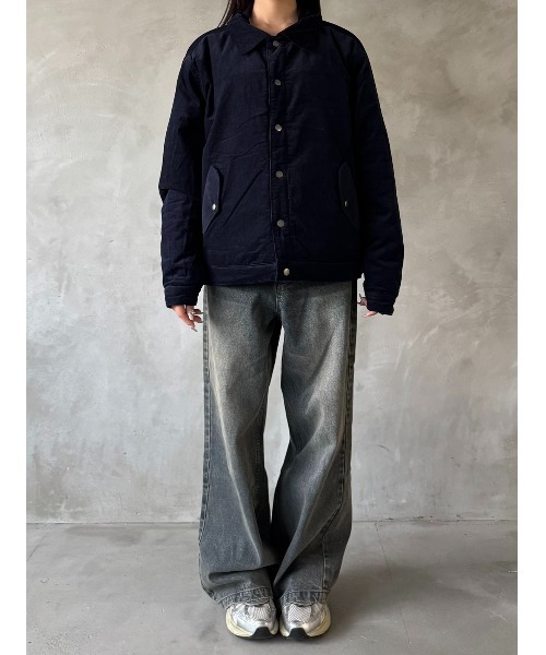 セール】reversible corduroy quilting jacket/リバーシブル