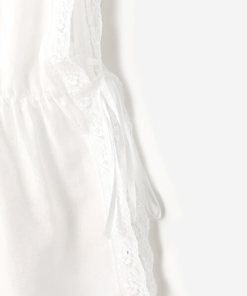 INSCRIRE(アンスクリア)の「INSCRIRE | レース キャミソール WOMEN(キャミソール・レディース・ホワイト・F)」の11枚目の写真