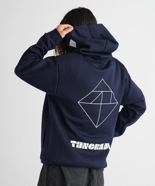 TANGRAM（タングラム）の「ZOZOTOWN限定 LINE PUZZLE ACTIVE KNIT HOODIE（パーカー・メンズ・ブラック/ネイビー/グレー・M/L/XL）」の3枚目の写真