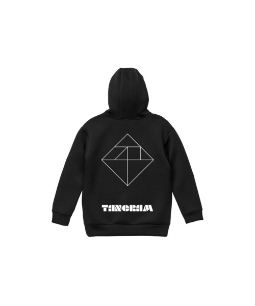 リカルメ☆TANGRAM　タングラム スウェットパーカー　黒　size L TANGRAM（タングラム）｜パーカー一覧 - WEAR