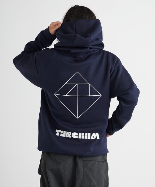 TANGRAM（タングラム）の「ZOZOTOWN限定 LINE PUZZLE ACTIVE KNIT HOODIE（パーカー・メンズ・ブラック/ネイビー/グレー・M/L/XL）」の12枚目の写真