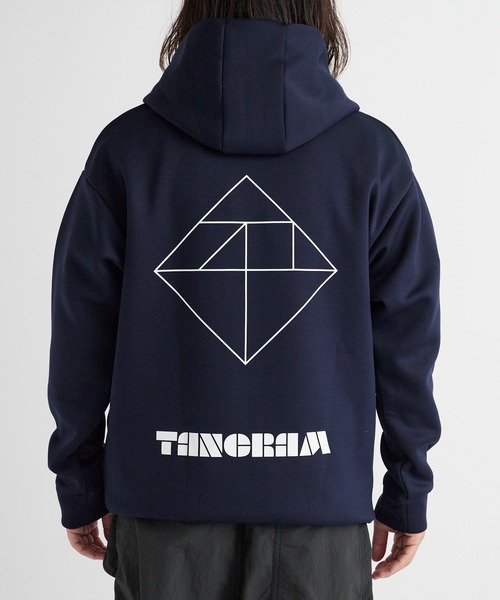 TANGRAM（タングラム）の「ZOZOTOWN限定 LINE PUZZLE ACTIVE KNIT HOODIE（パーカー・メンズ・ブラック/ネイビー/グレー・M/L/XL）」の17枚目の写真