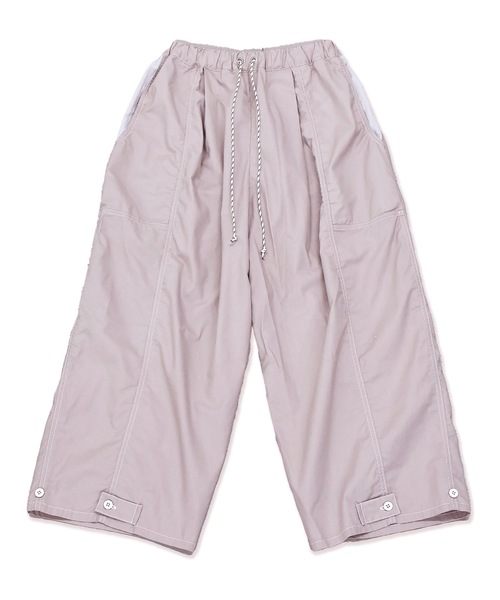 sneeuw（スニュウ）の「ワイドペインターパンツ（その他パンツ・レディース・グレー/ピンク・1/3）」の7枚目の写真