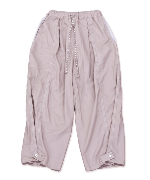 sneeuw（スニュウ）の「ワイドペインターパンツ（その他パンツ・レディース・グレー/ピンク・1/3）」の8枚目の写真