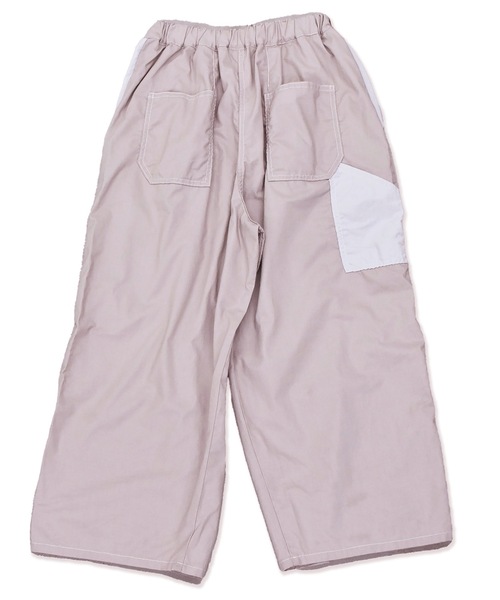 sneeuw（スニュウ）の「ワイドペインターパンツ（その他パンツ・レディース・グレー/ピンク・1/3）」の9枚目の写真
