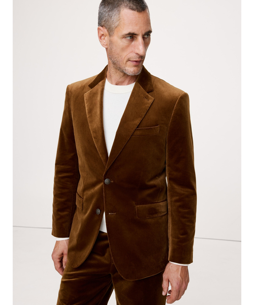 ベルベットブレザー min ベルベットテーラードジャケット