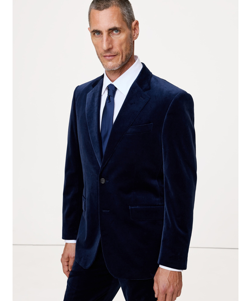 ベルベットブレザー min ベルベットテーラードジャケット