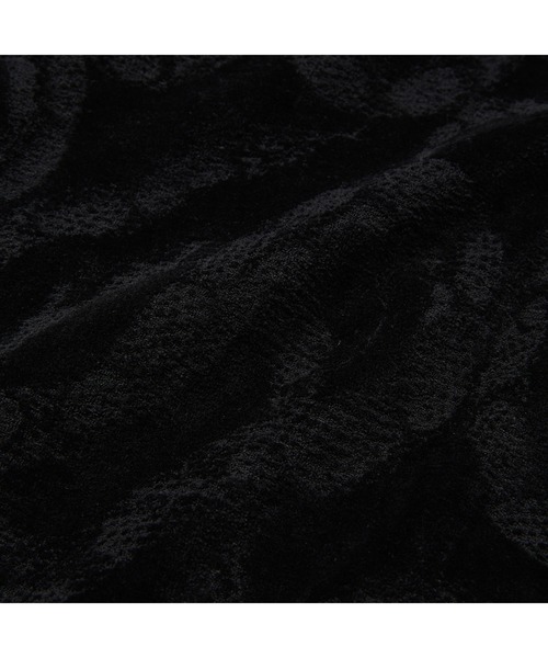 CALEE（キャリー）の「JQ VELOUR JACKET ＜SNAKE PATTERN＞（ブルゾン・メンズ・ブラック・MEDIUM/LARGE/X-LARGE/XX-LARGE）」の7枚目の写真