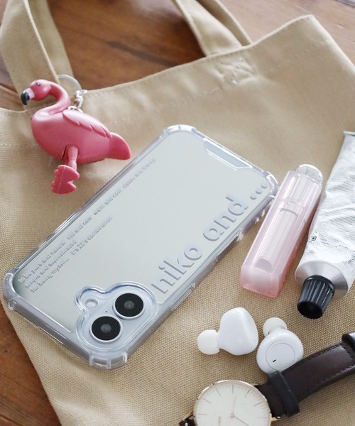 ニコロゴミラーiPhoneケース（16）（スマホグッズ）｜niko and