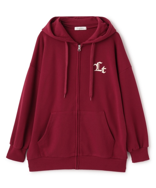 ルーズZIPパーカ（パーカー）｜LOVETOXIC（ラブトキシック）の
