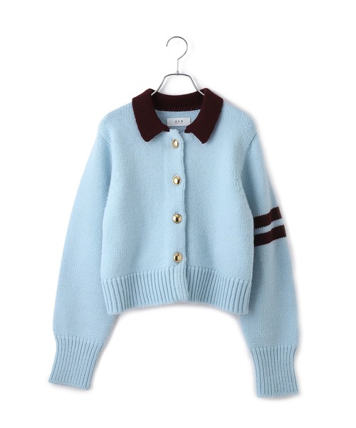WEB限定】ポロニットカーディガン（カーディガン/ボレロ）｜ADAM ET