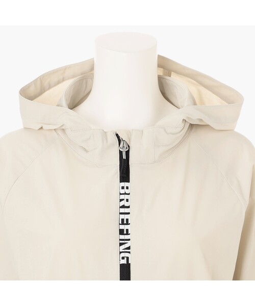 BRIEFING(ブリーフィング)の「【BRIEFING GOLF/ブリーフィングゴルフ】 WS POCKETABLE WIND ANORAK(ブルゾン・レディース・ブラック/ベージュ・M/S)」の7枚目の写真