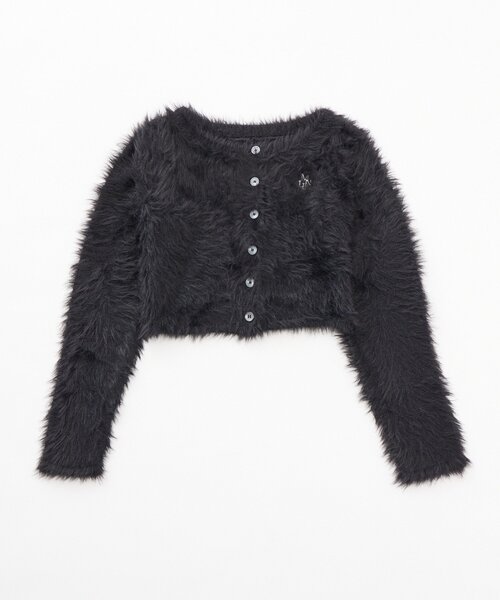 mline（エムライン）の「[mline]刺繍フェザーカーディガン（カーディガン/ボレロ・レディース・ピンク/グレー/ブラック/アイボリー・FREE）」の18枚目の写真