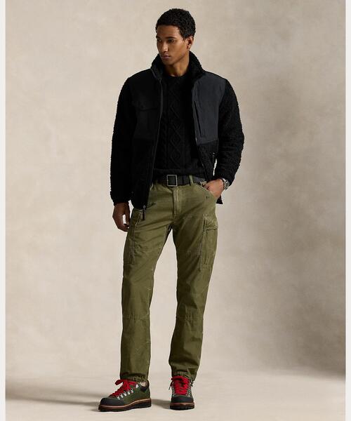 POLO RALPH LAUREN(ポロ ラルフ ローレン)の「ハイブリッド モックネック ジャケット(ブルゾン・メンズ・ブラック系1・M/S/L/XL/XS)」の8枚目の写真
