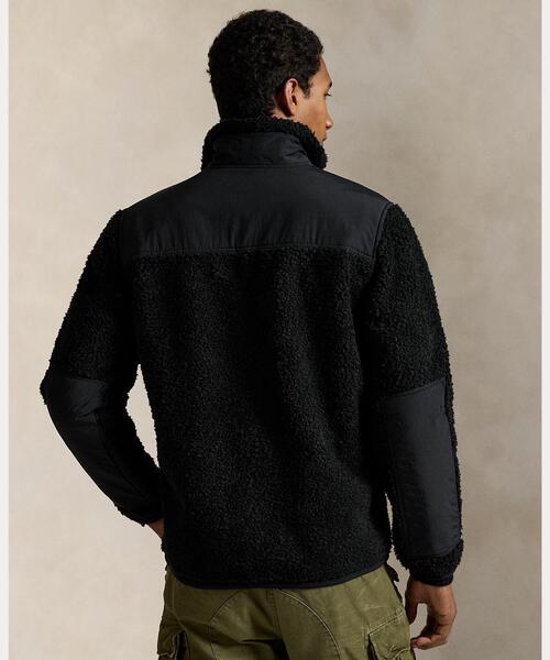 POLO RALPH LAUREN(ポロ ラルフ ローレン)の「ハイブリッド モックネック ジャケット(ブルゾン・メンズ・ブラック系1・M/S/L/XL/XS)」の7枚目の写真