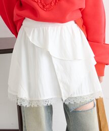 w closet（ダブルクローゼット）の「アシメティアードミニスカート（スカート）」