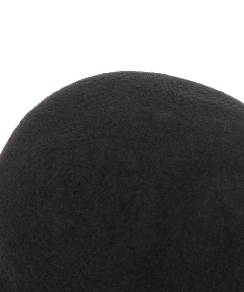 studio CLIP（スタディオクリップ）の「【抗菌防臭】ウールハット（ハット・レディース・ブラック/ブラウン・FREE）」の4枚目の写真