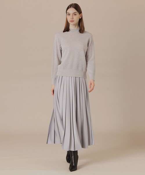 MACKINTOSH LONDON(マッキントッシュ ロンドン)の「ブリリアントスムースプルオーバー(ニット/セーター・レディース・ブラック/ライトブルー/グレー系その他・38)」の4枚目の写真