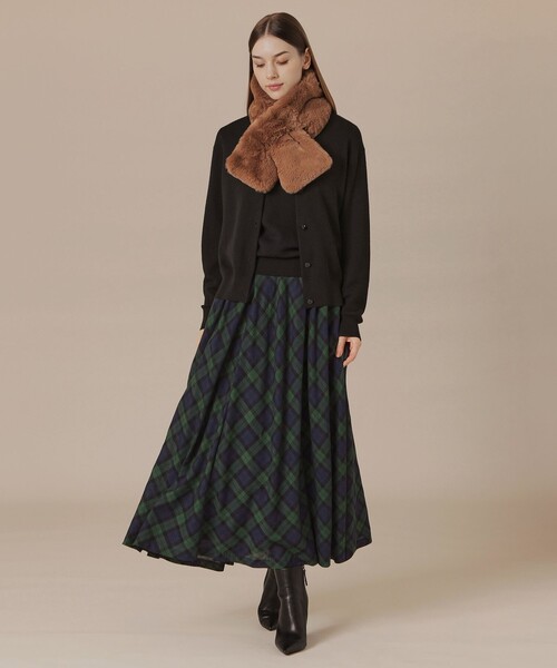 MACKINTOSH LONDON(マッキントッシュ ロンドン)の「ブリリアントスムースプルオーバー(ニット/セーター・レディース・ブラック/ライトブルー/グレー系その他・38)」の5枚目の写真