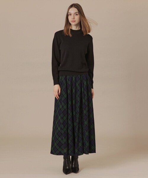 MACKINTOSH LONDON(マッキントッシュ ロンドン)の「ブリリアントスムースプルオーバー(ニット/セーター・レディース・ブラック/ライトブルー/グレー系その他・38)」の6枚目の写真