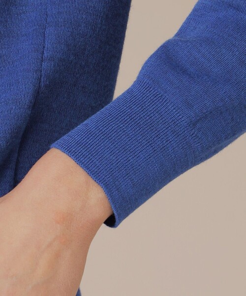 MACKINTOSH LONDON(マッキントッシュ ロンドン)の「ブリリアントスムースプルオーバー(ニット/セーター・レディース・ブラック/ライトブルー/グレー系その他・38)」の11枚目の写真