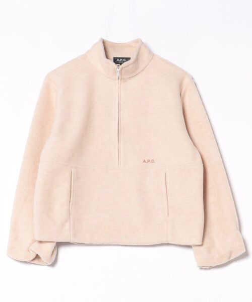 TOP DEMI ZIP（Tシャツ/カットソー）｜A.P.C.（アーペーセー）の